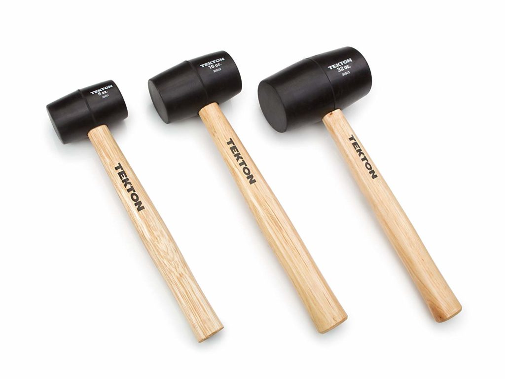 Rubber mallet set